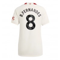 Manchester United Bruno Fernandes #8 Tredjedrakt Dame 2023-24 Kortermet